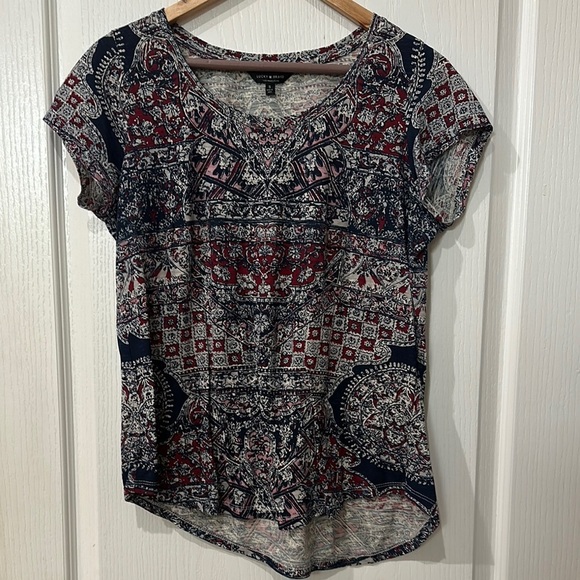 Lucky brand size medium, short sleeve top - Picture 1 of 4